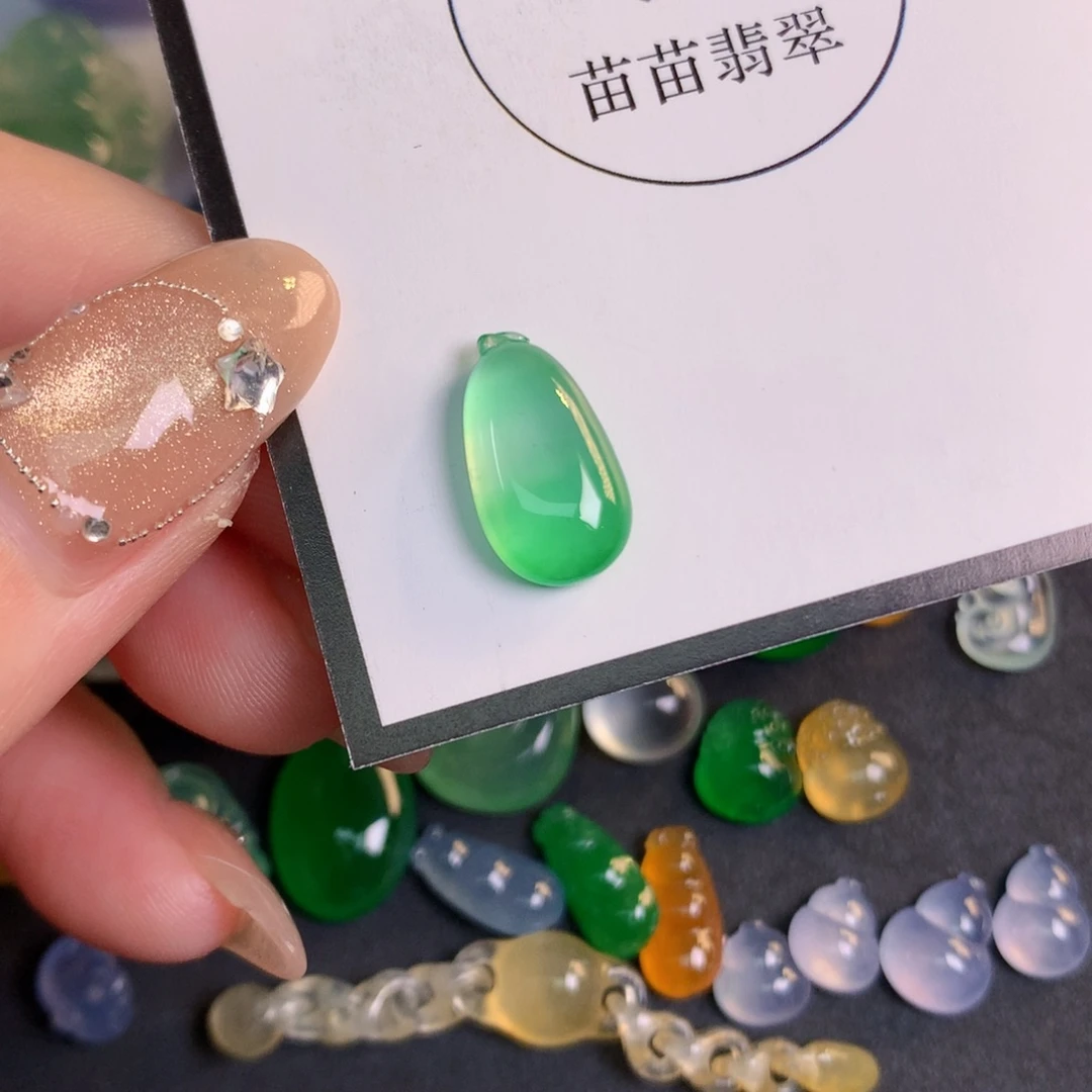 翡翠裸石14.6/8.2/3.9翡翠翡翠