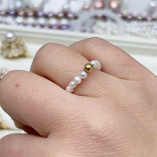 淡水珍珠戒指未镶嵌