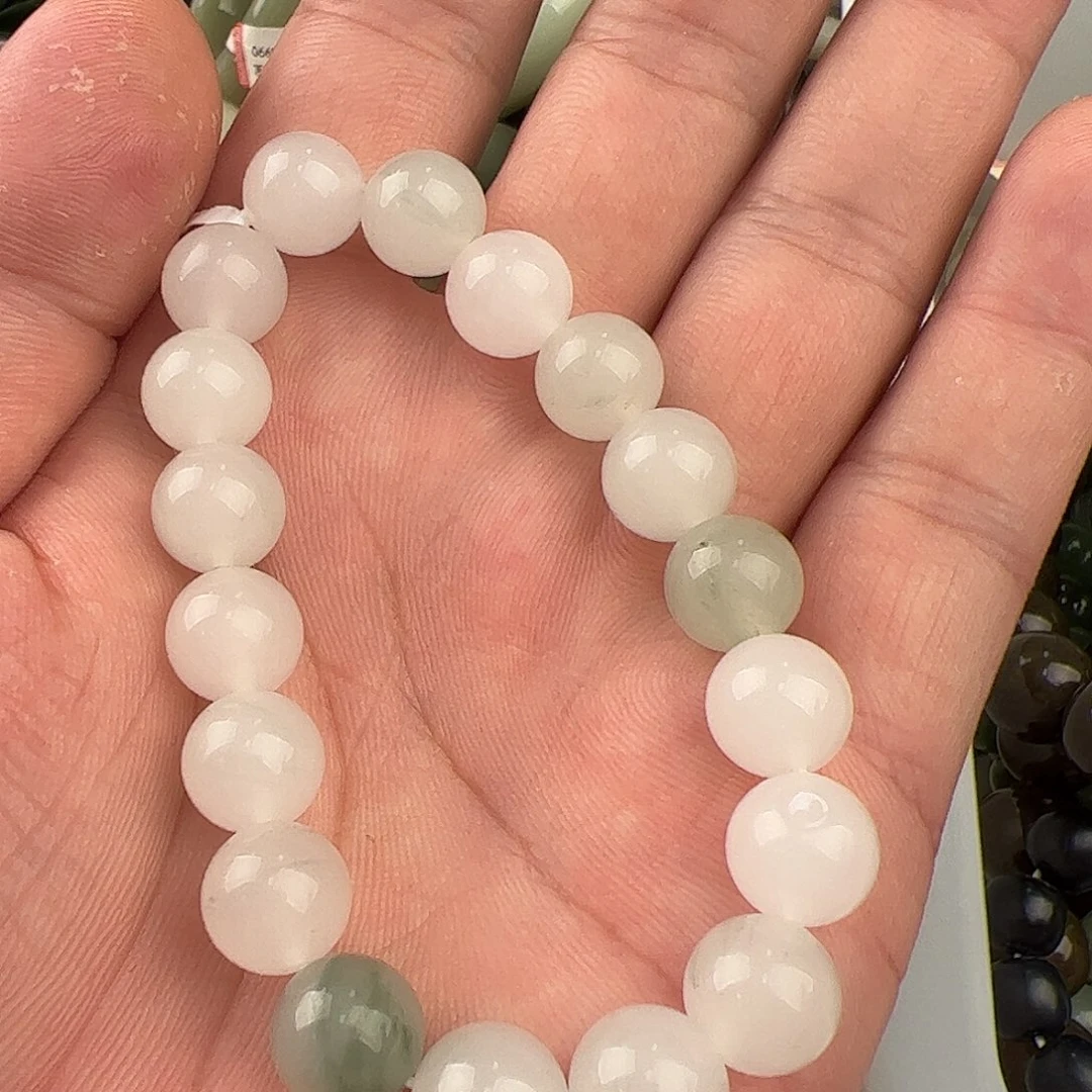 石英岩玉手链未镶嵌