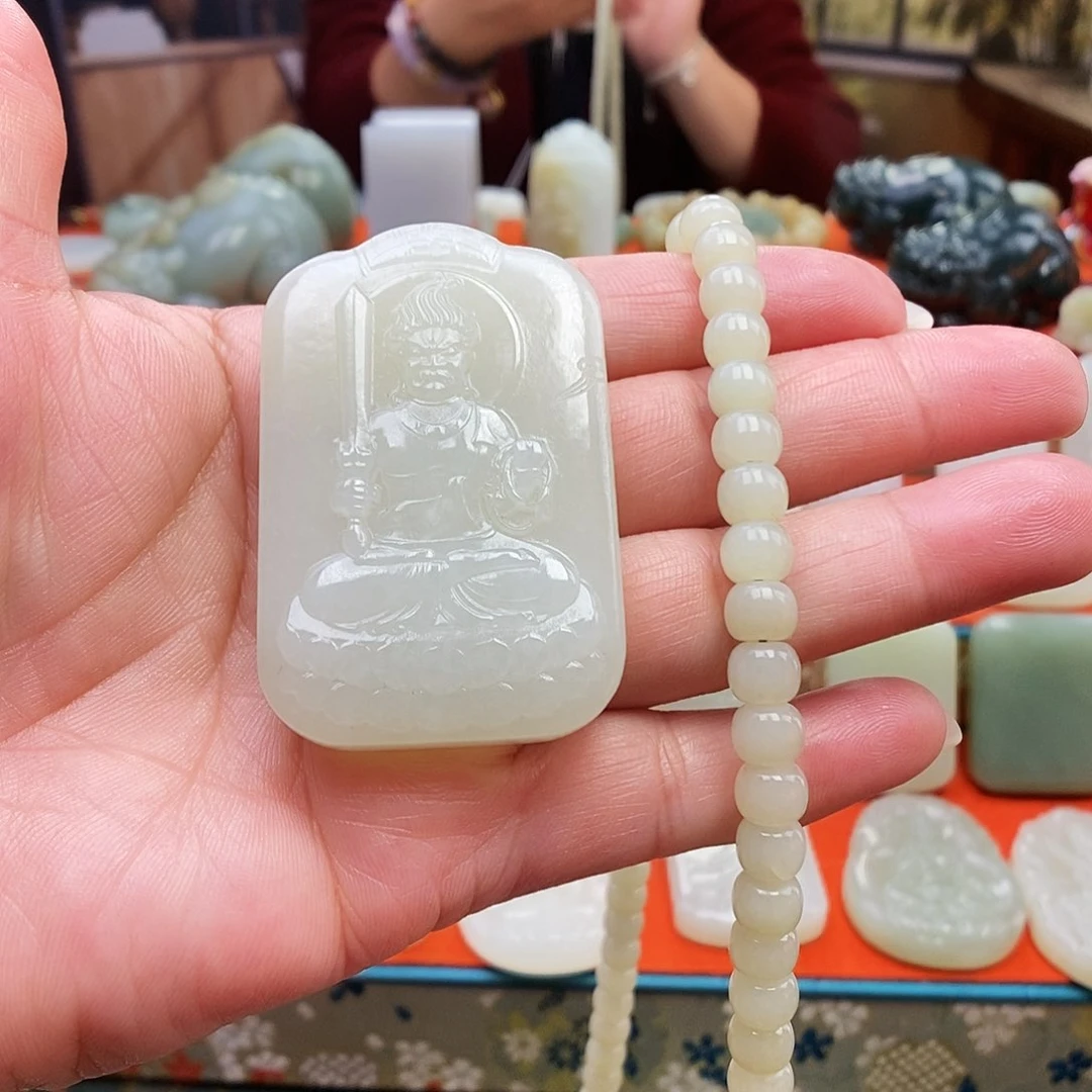 颈饰未镶嵌和田玉?****?