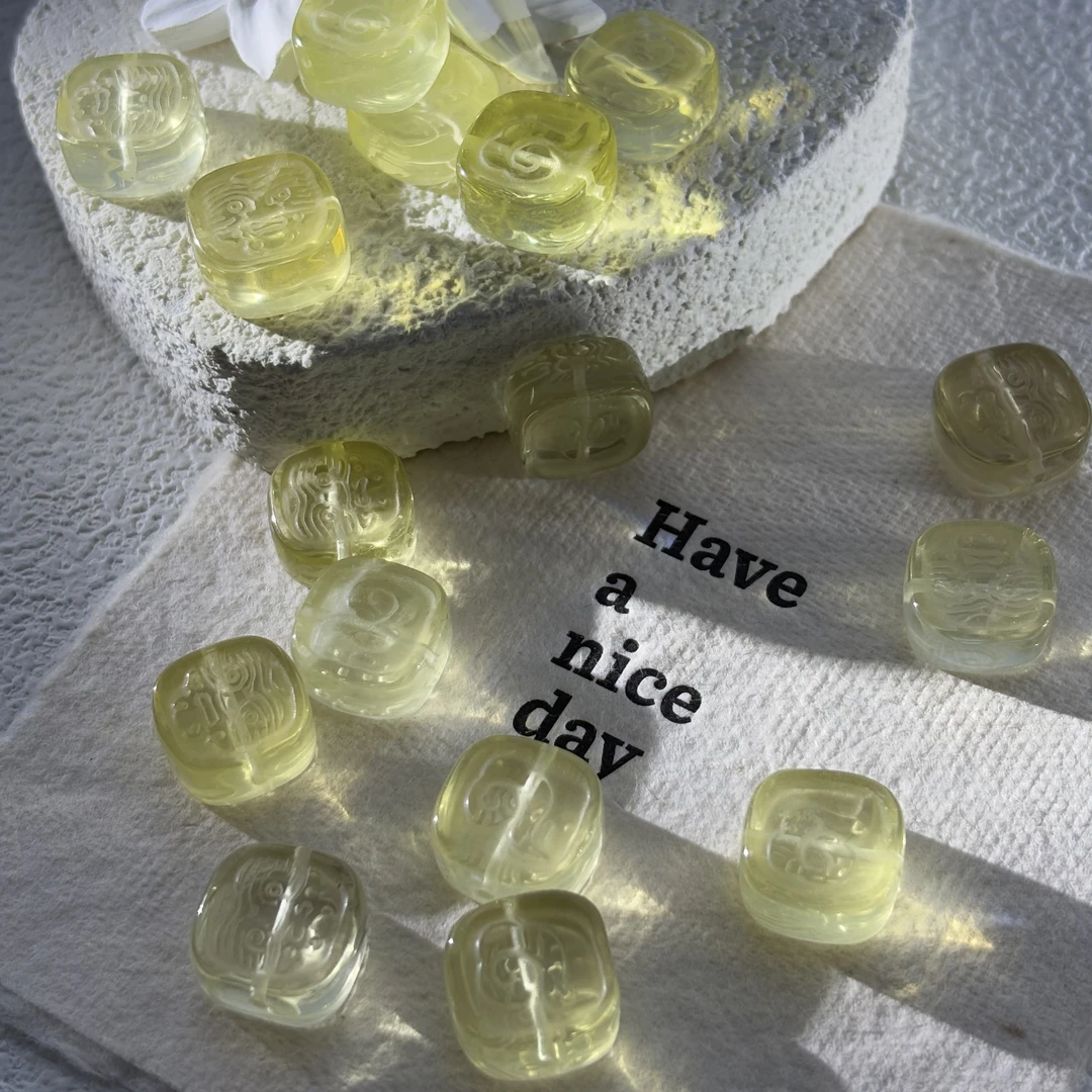 黄水晶扎基拉姆厚方牌多样性随机发货HS20