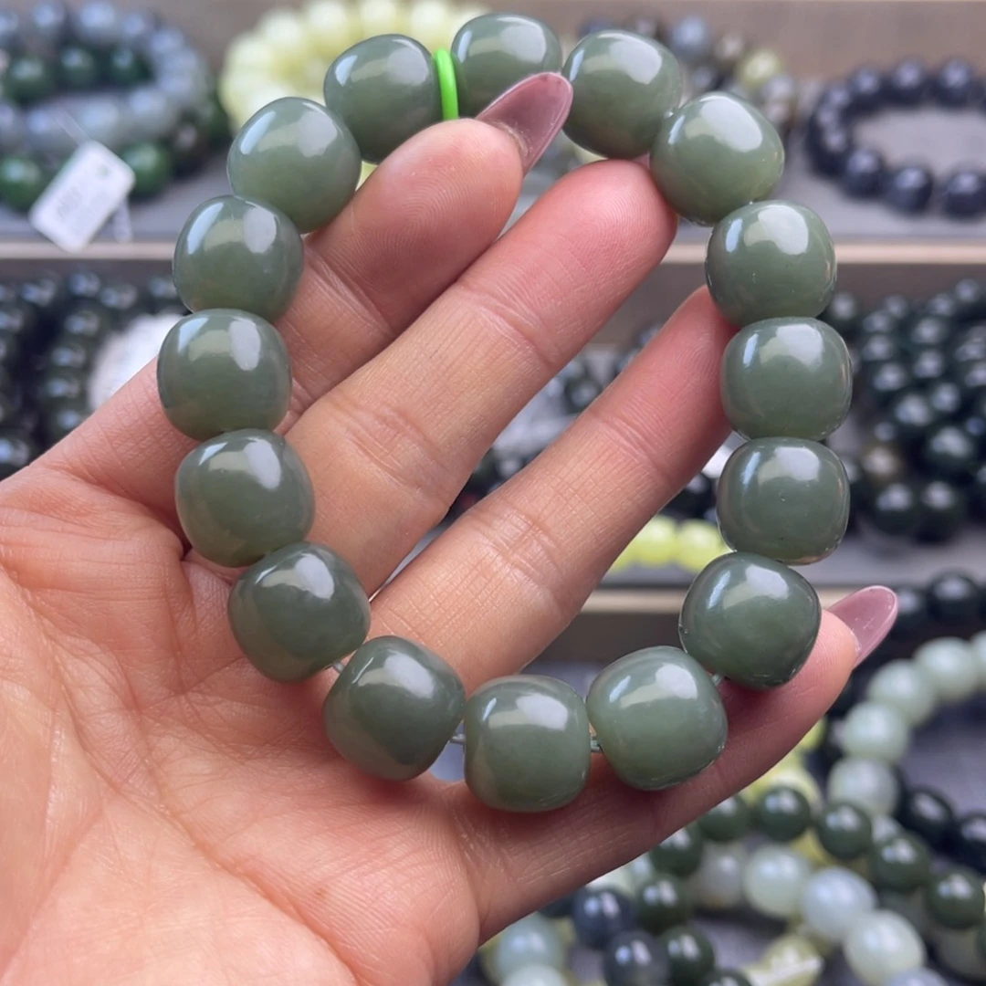 和田玉手链未镶嵌