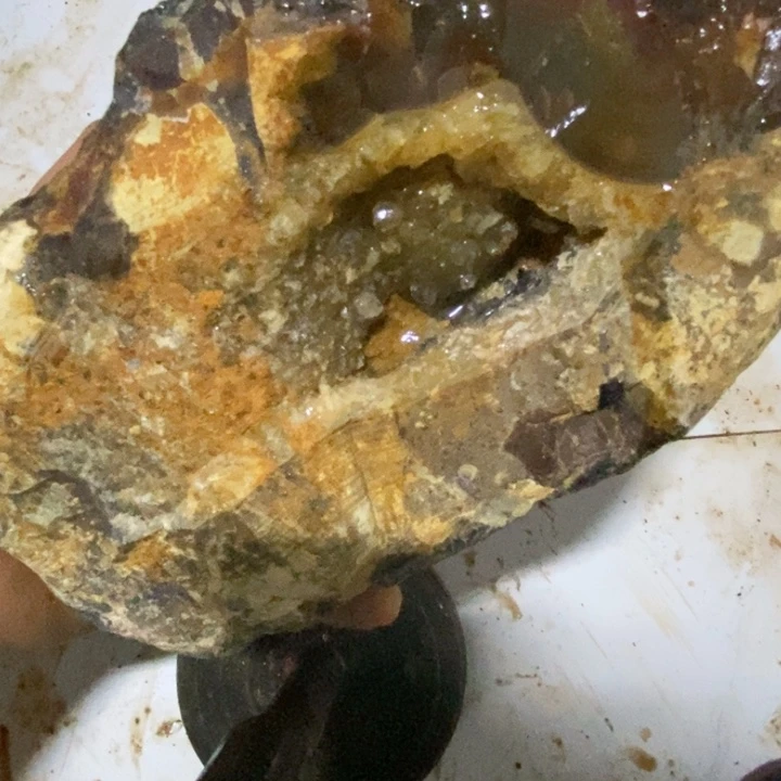 峰***转玛瑙/玉髓合金珠宝奇石巴西玛瑙