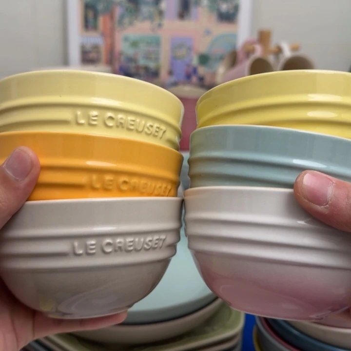 瓷片微瑕6个米饭碗350毫升