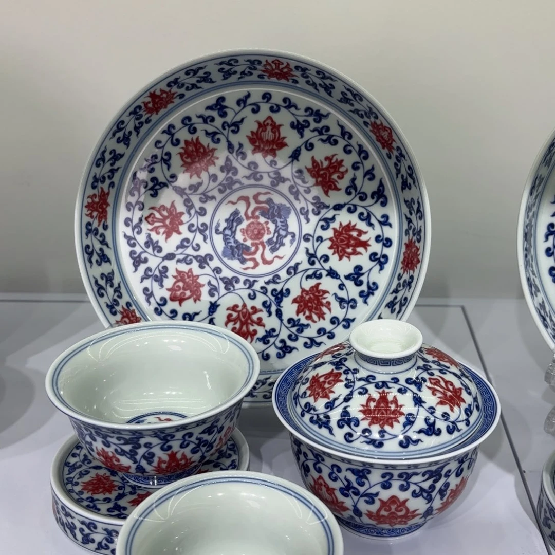 -***景德镇陶瓷五件套