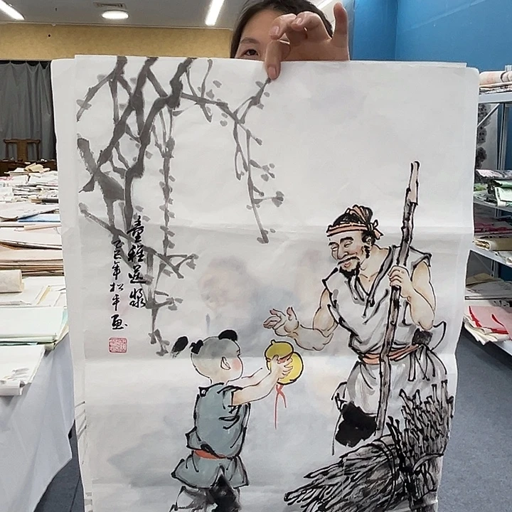 国画纯手绘作品图