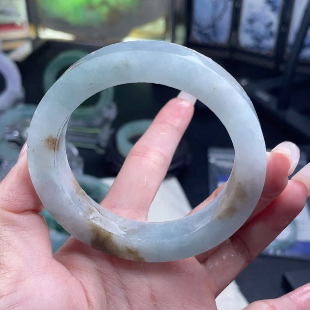 定制翡翠未镶嵌正圈纹裂漏