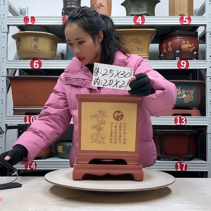 花盆紫砂紫砂花盆