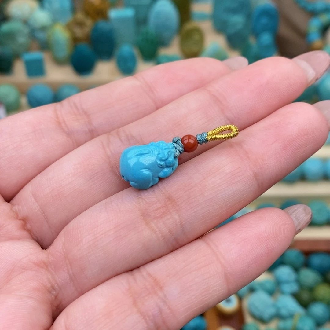 绿松石珠宝奇石未镶嵌