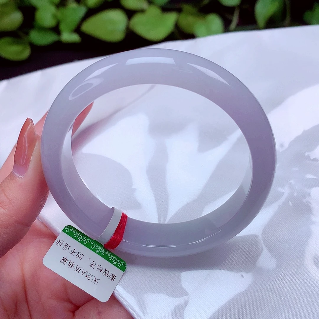 翡翠未镶嵌手镯57.6