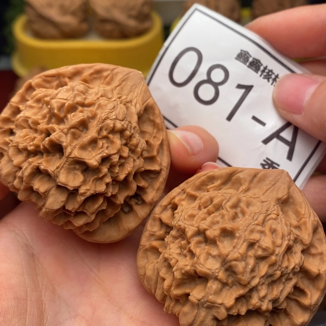 文玩核桃把件官帽47……