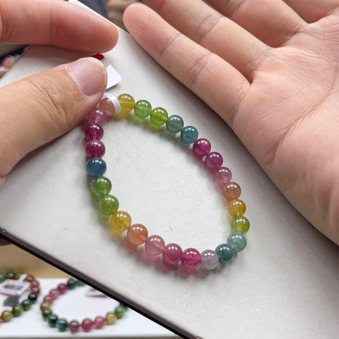 碧玺手串未镶嵌7mm.mmmmmmmmm