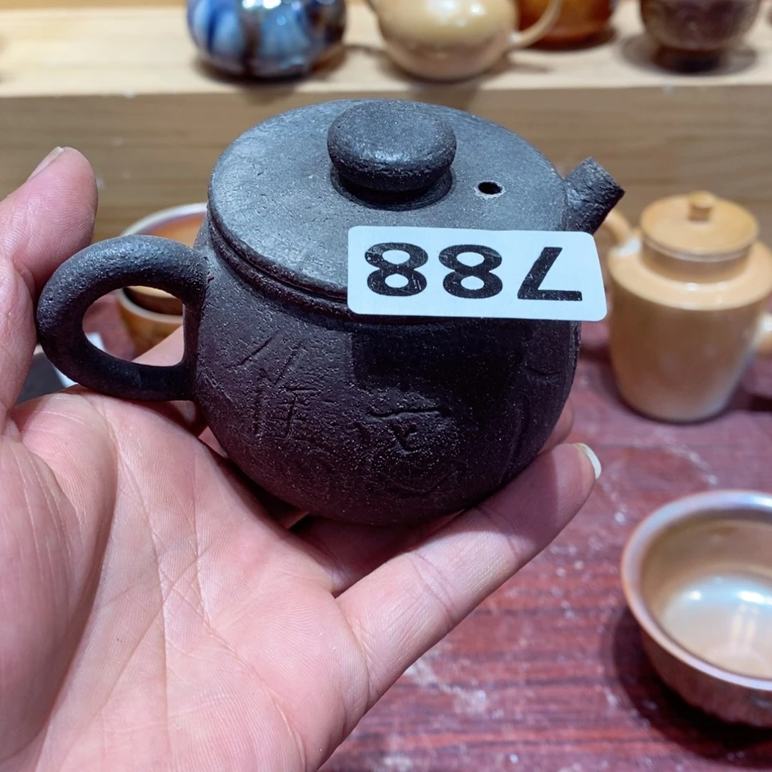 瑕疵柴烧茶具陶瓷杯子