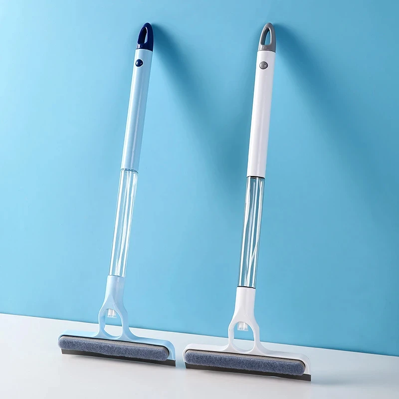 大扫除必备神器全新多效合一擦窗户神器双面能擦能刮带喷壶加长