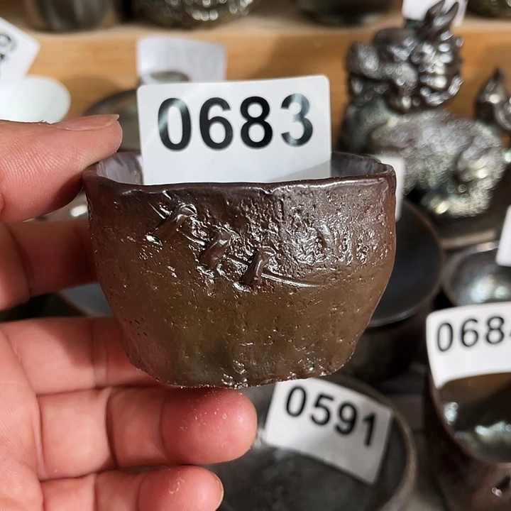 陶杯子柴烧纯手工683