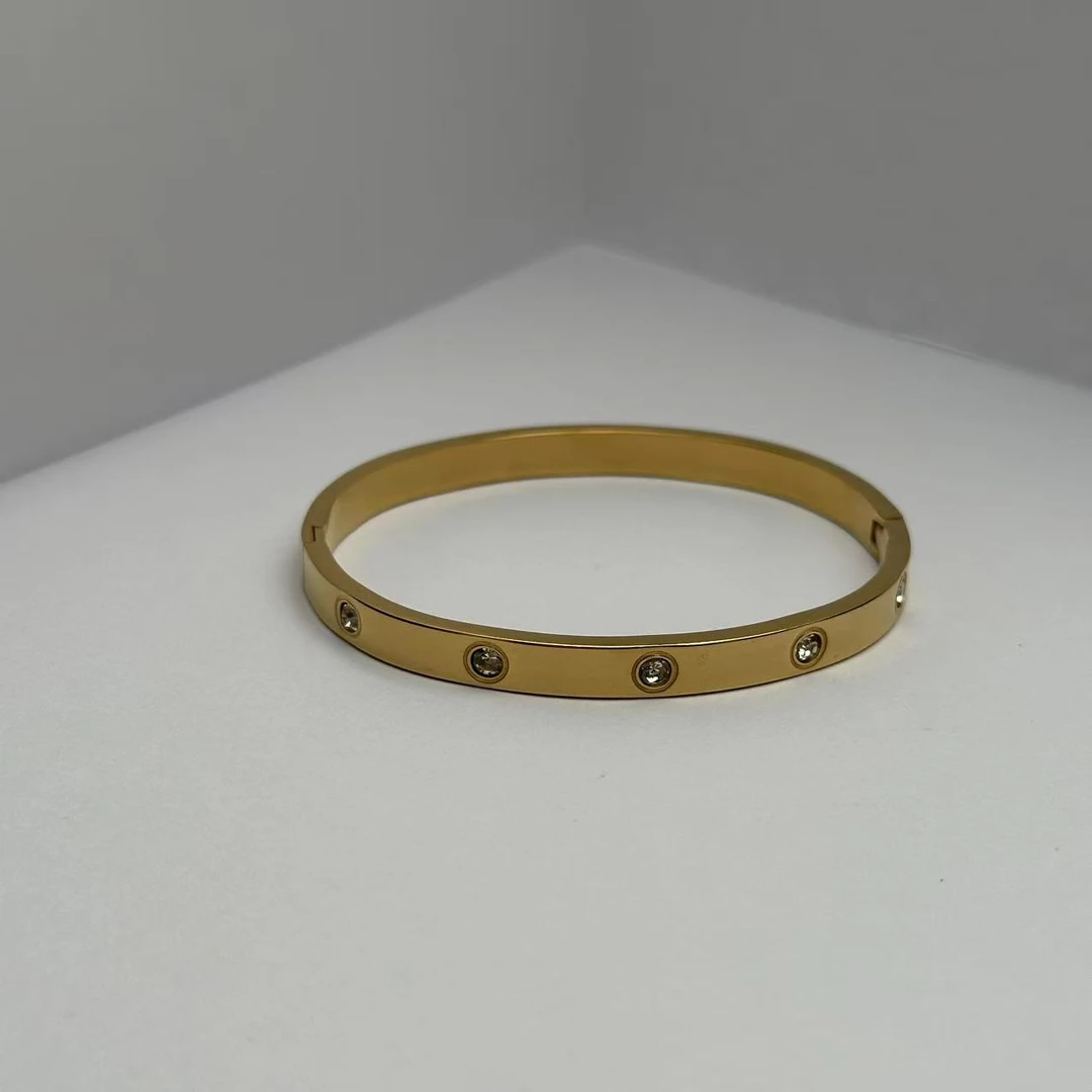 铜合金手镯 时尚饰品 K006 无礼盒