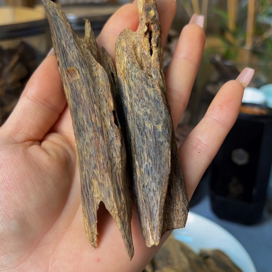 【闪购商品】沉香碎屑沉香L*Q海南奇楠虫漏老料29克