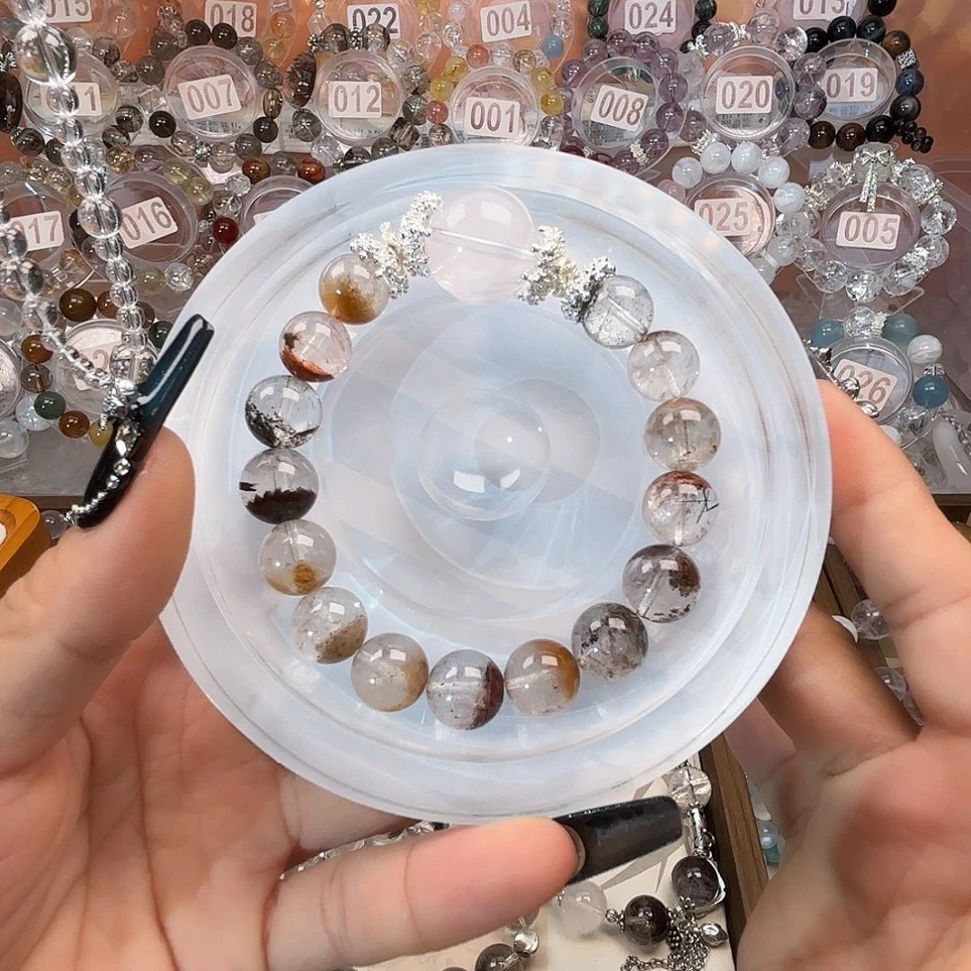 手链银S925镶嵌水晶