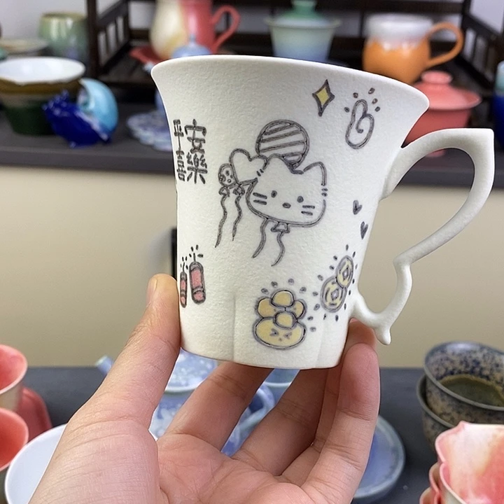 景德镇高温陶瓷咖啡杯