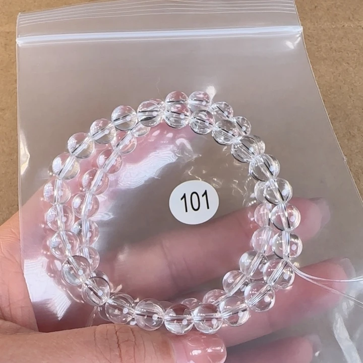 水晶手链未镶嵌晨*?原矿无优化无裂