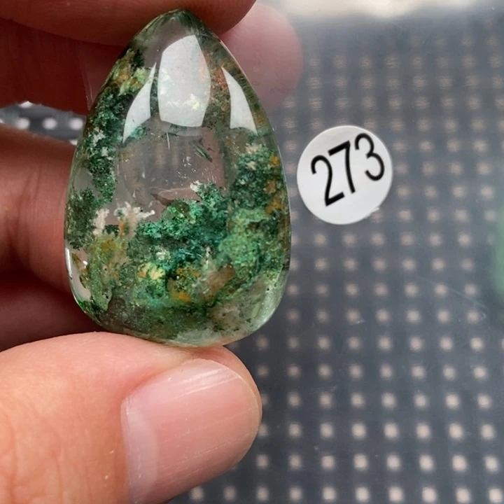 淡***！水晶未镶嵌吊坠(不含链)