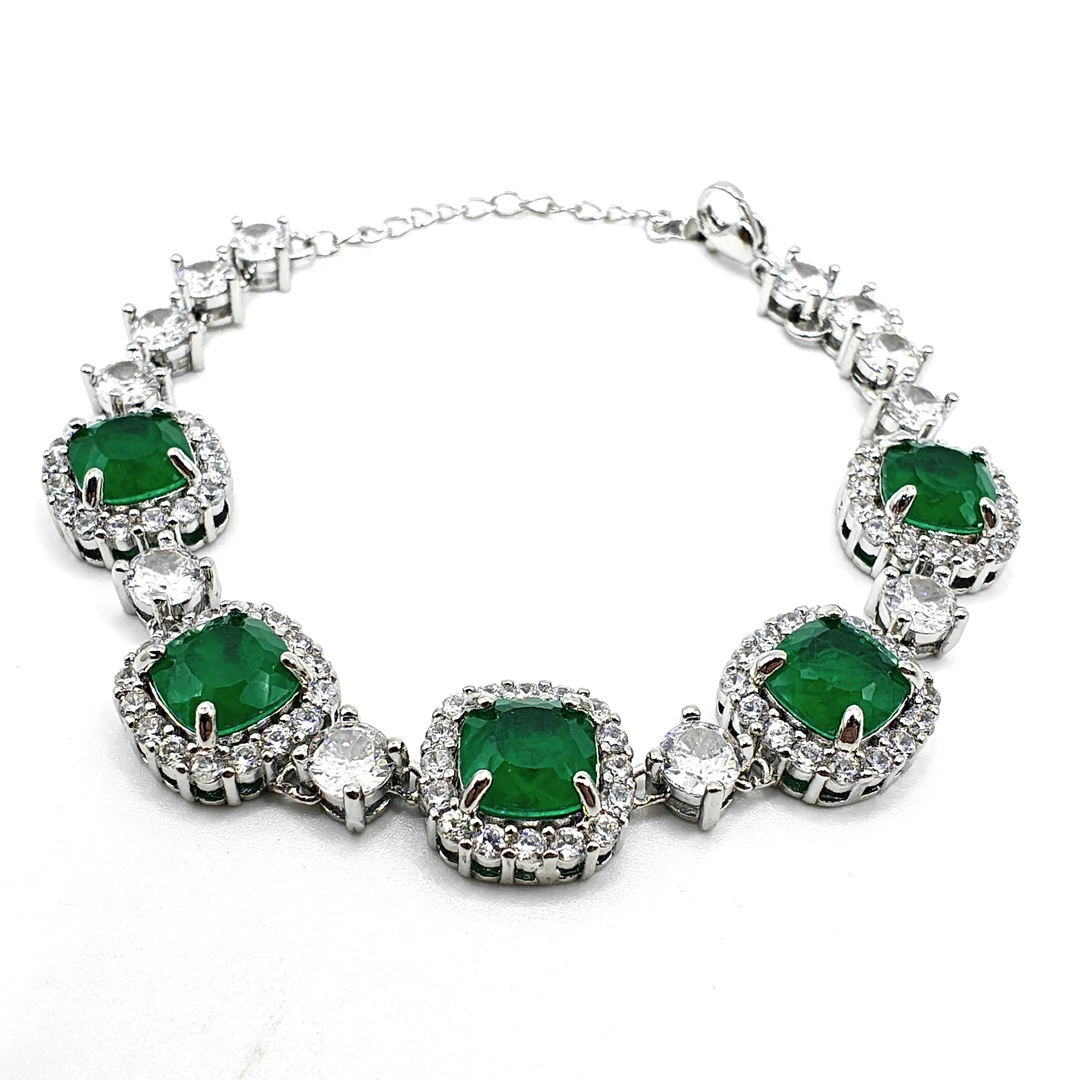 手链【绿色】精美百搭手链ZR-345