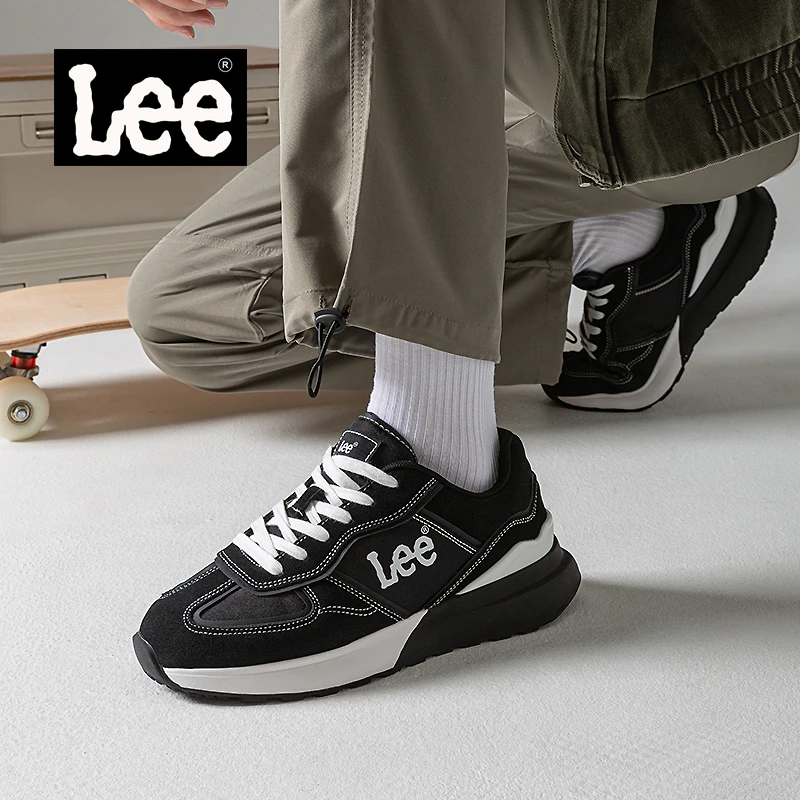 Lee2025爆款开车增高透气夏季休闲秋季百搭经典耐磨潮流时尚男鞋
