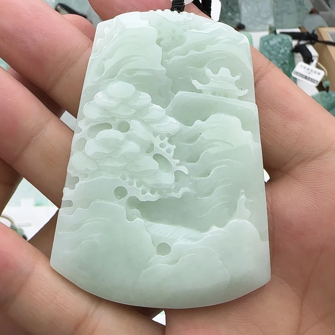 颈饰未镶嵌翡翠翡翠