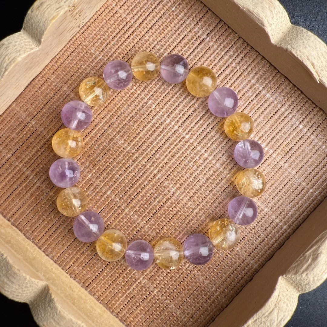 【生财有道】紫水晶 黄塔晶 天然水晶 多样性发其一