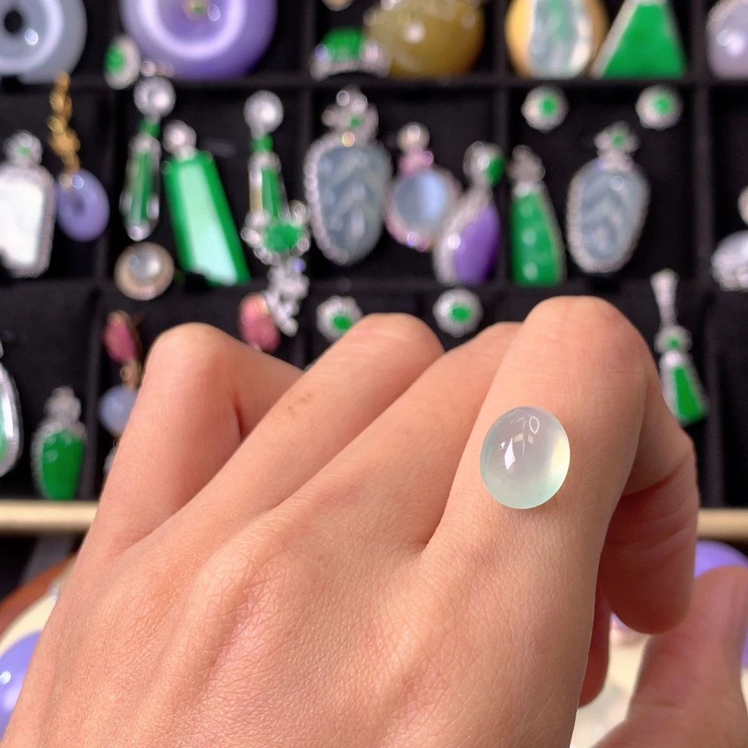 翡翠未镶嵌颈饰裸石