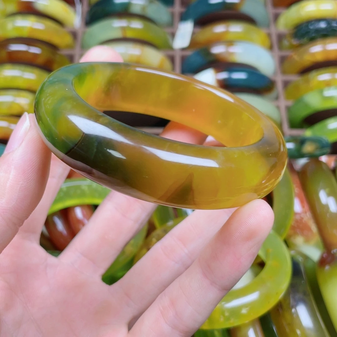 好***好蛇纹石玉未镶嵌手镯