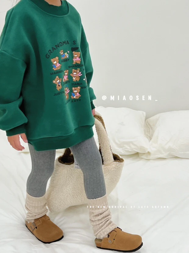 冬季儿童韩版时尚洋气卫衣8590