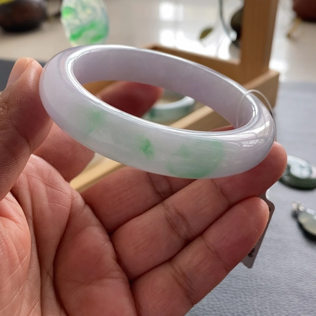 翡翠未镶嵌手镯天然翡翠手镯
