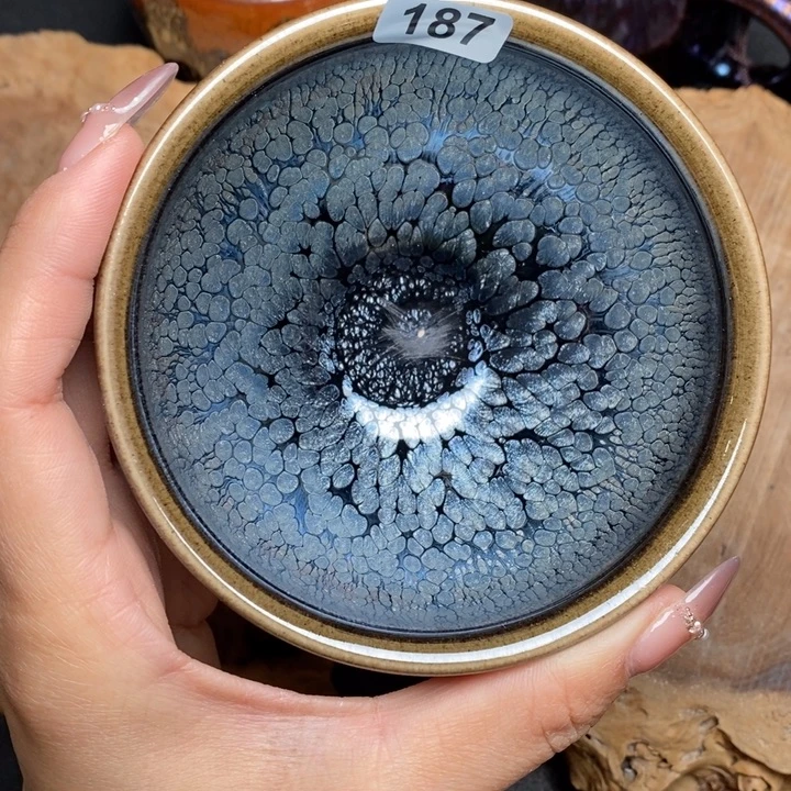 茶盏建窑建盏主人杯187微瑕