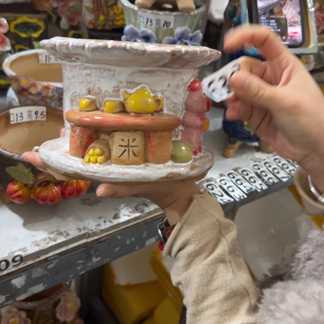 满20米秒退拉黑多肉花盆630