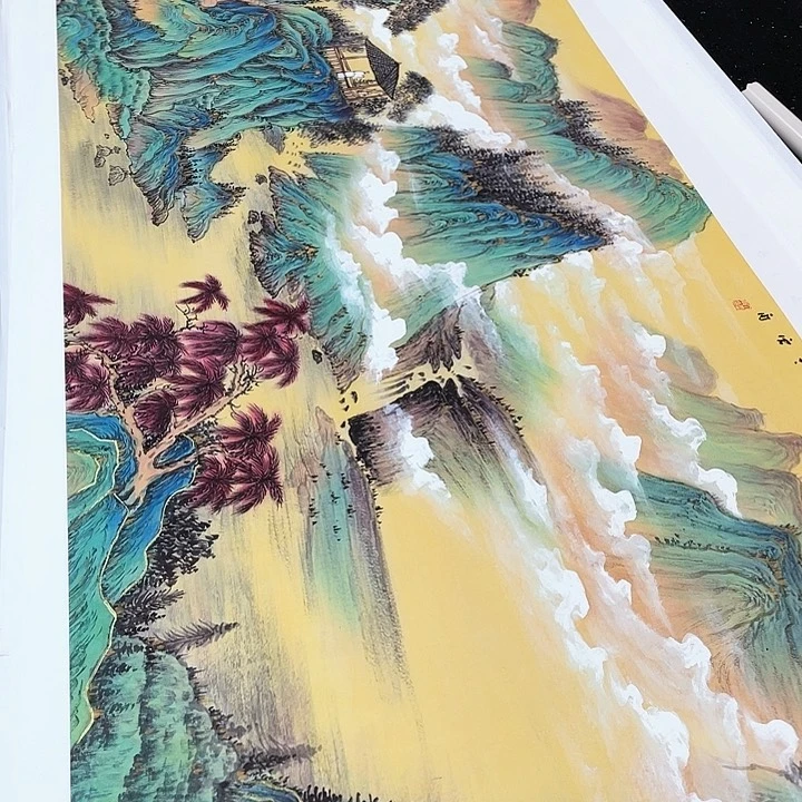 国画书画描金拓染金石传拓手写