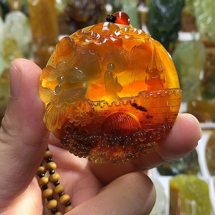 蛇纹石玉未镶嵌珠宝半成品