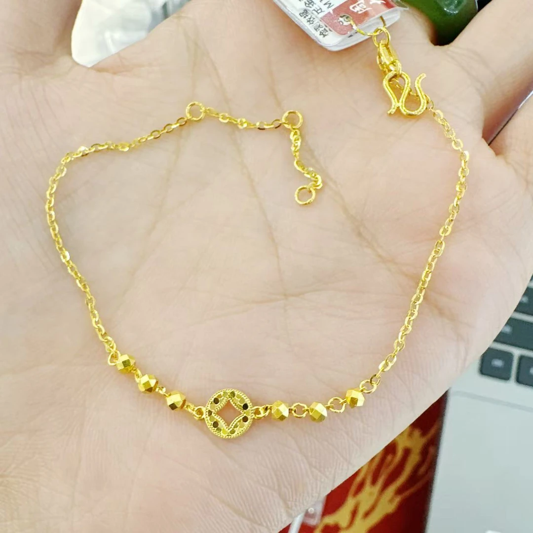 Chow Tai Seng/周大生足金一心一意手链