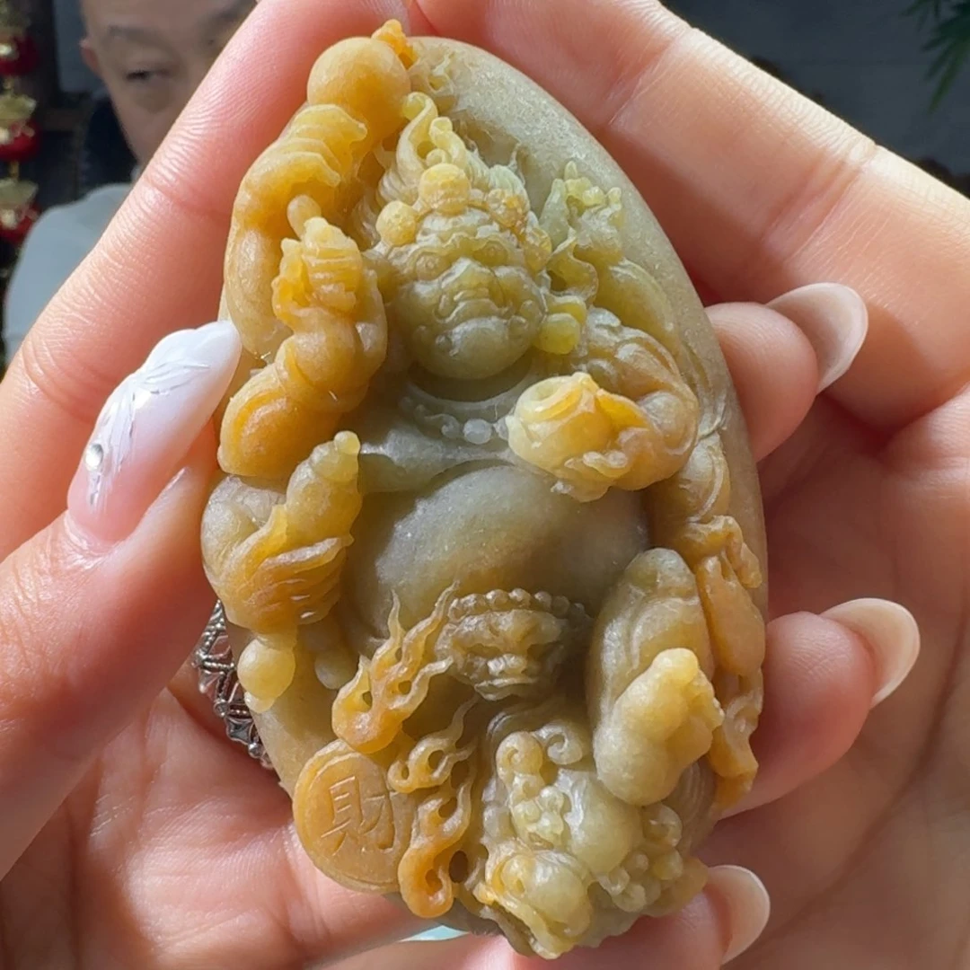 定制翡翠未镶嵌大黑天