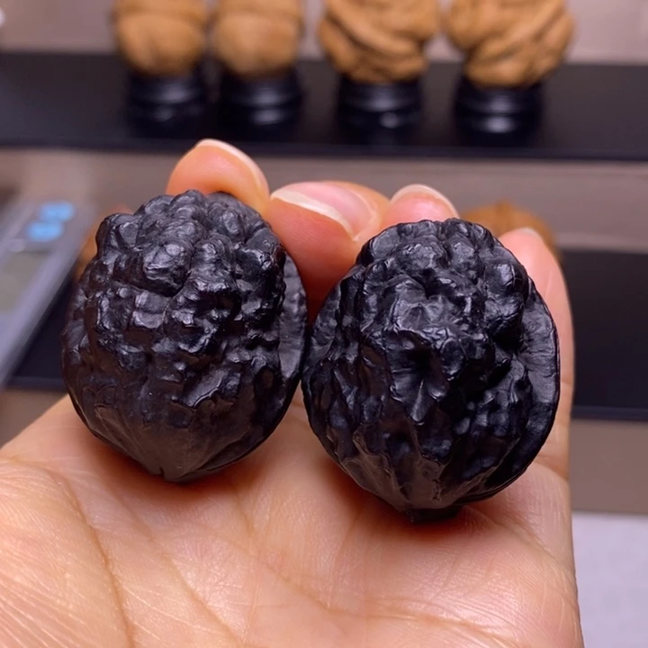 文玩核桃把件包罗万象地闷23