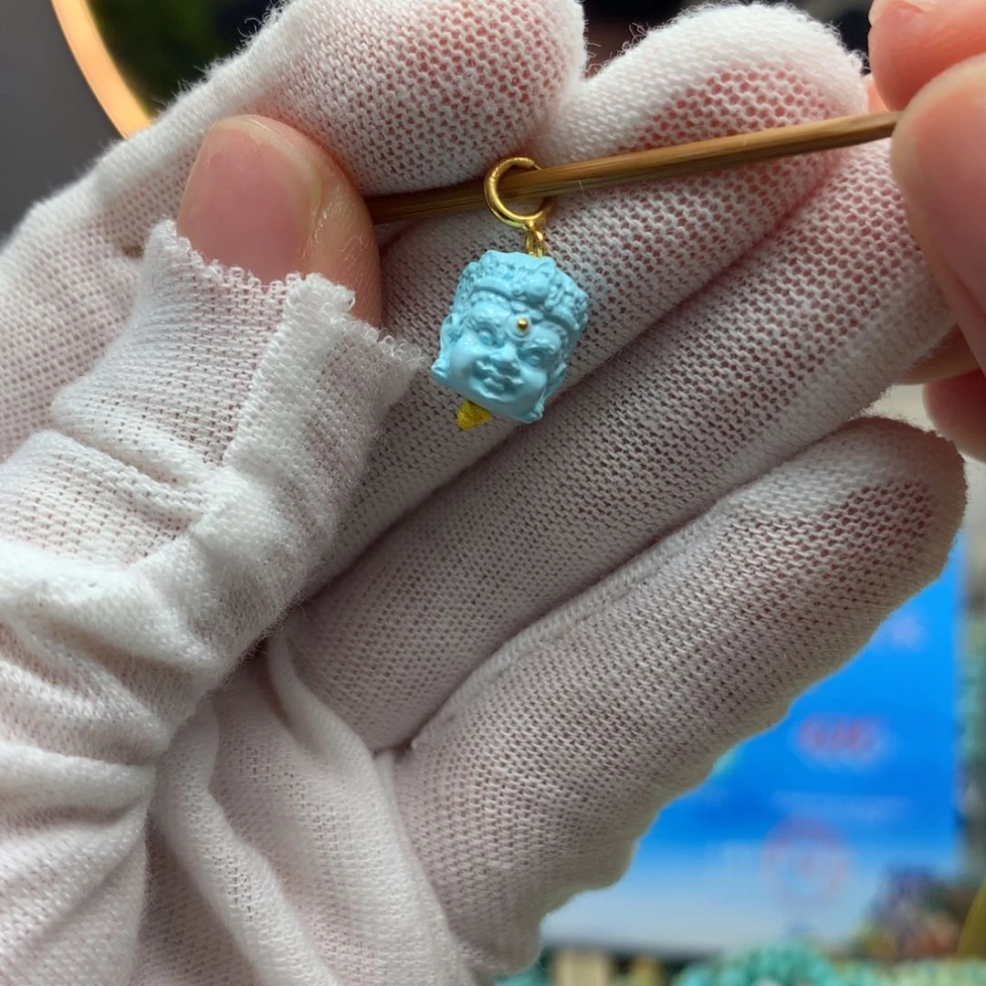 绿松石挂件未镶嵌