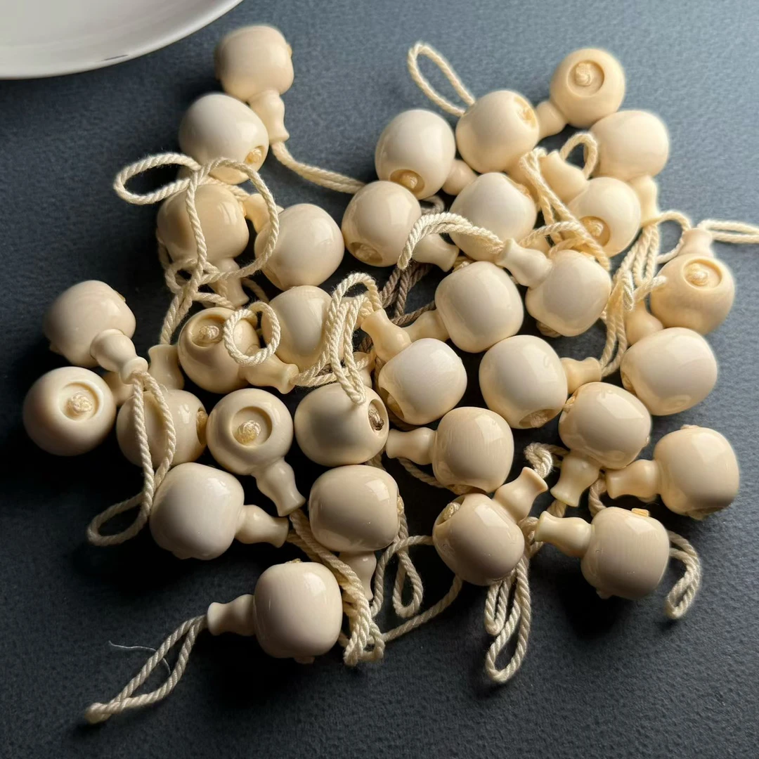 天然猛犸牙精工高品质藏式分体三通