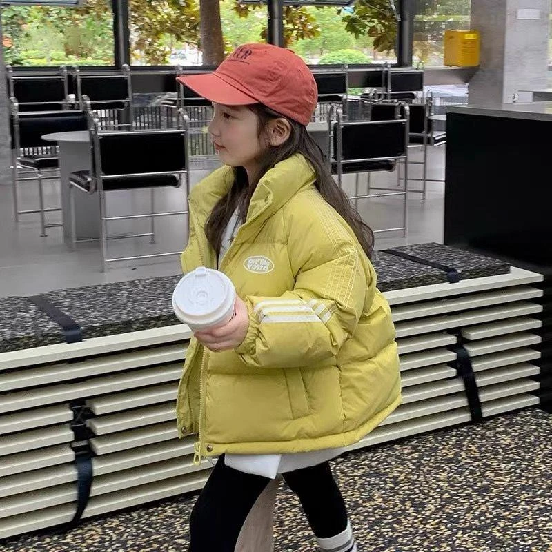 YeeHoO英氏【断码】儿童短款羽绒服2025冬季新款三防宝宝外套加厚保