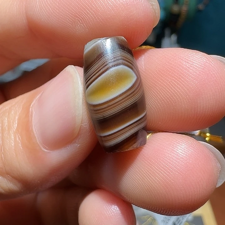 平***和未镶嵌玛瑙/玉髓珠宝半成品9.2*17.5mm