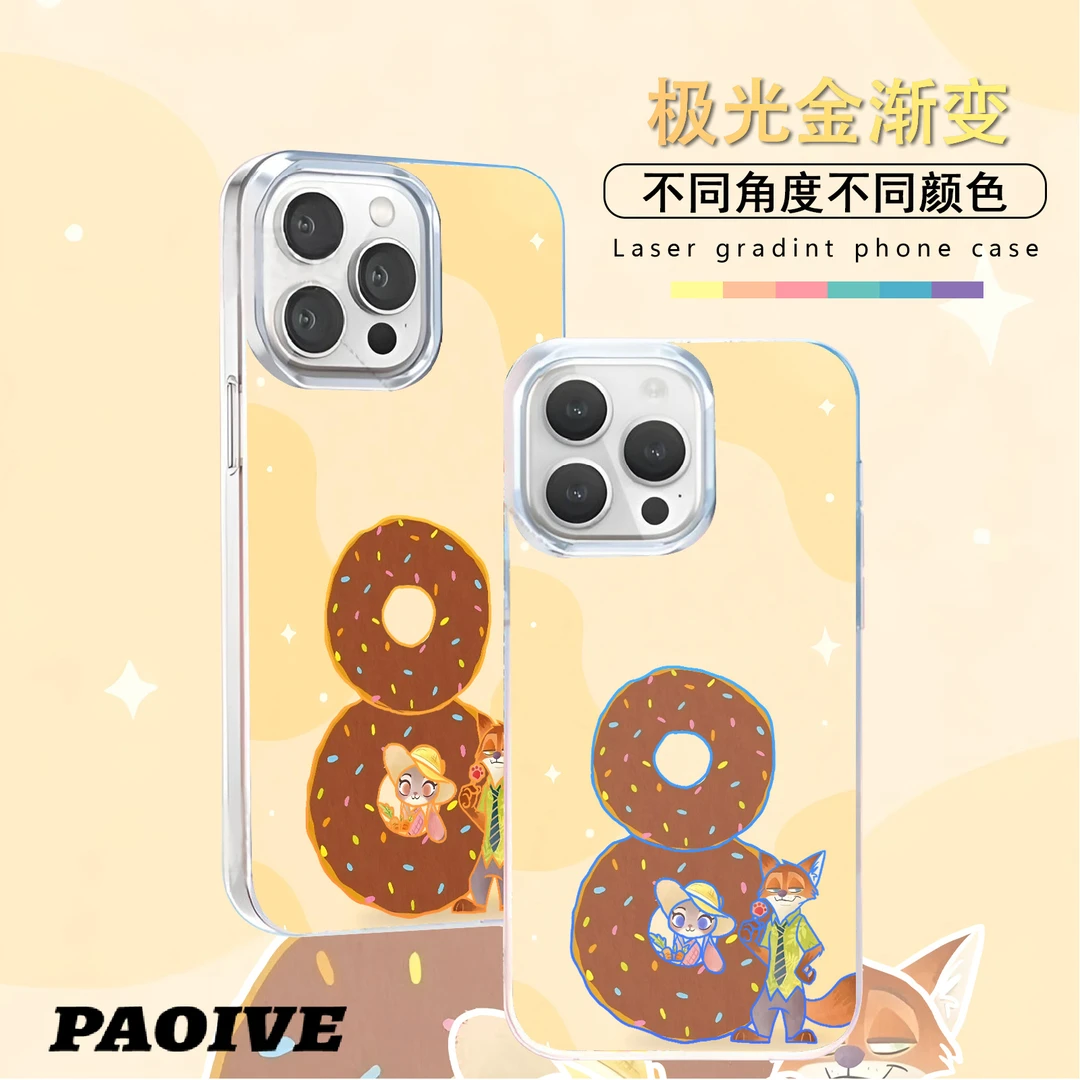 朱迪尼克适用苹果华为vivo一加iPhone小米红米一加极光手机壳