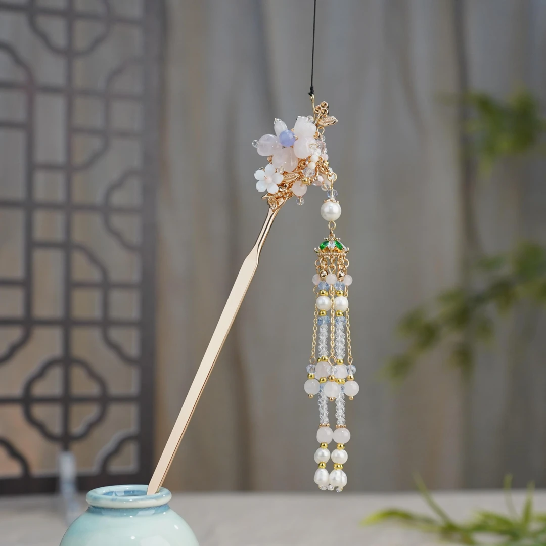 [沾衣]古悦倾城古风汉服发饰