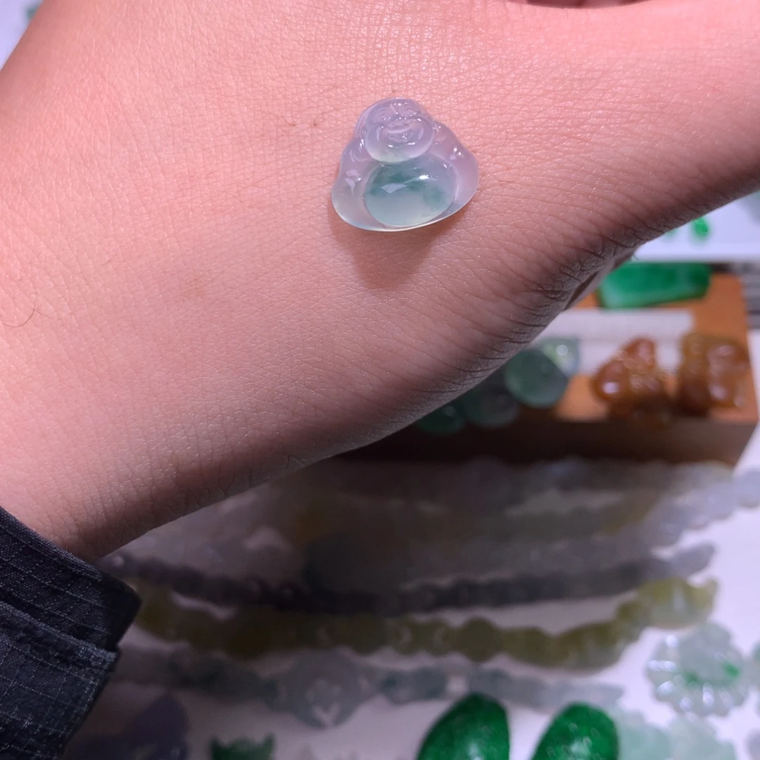 定制翡翠未镶嵌毛货