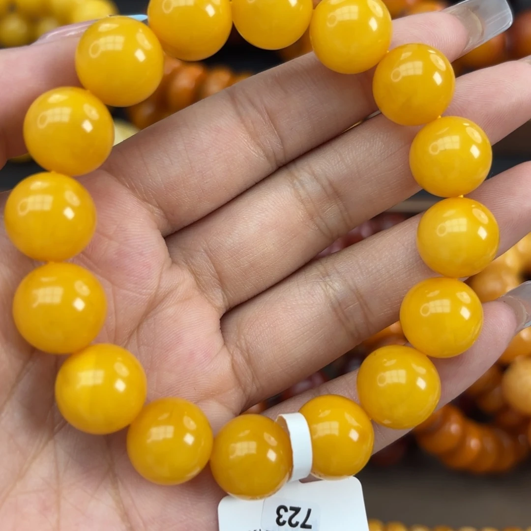 未镶嵌颈饰琥珀蜜蜡