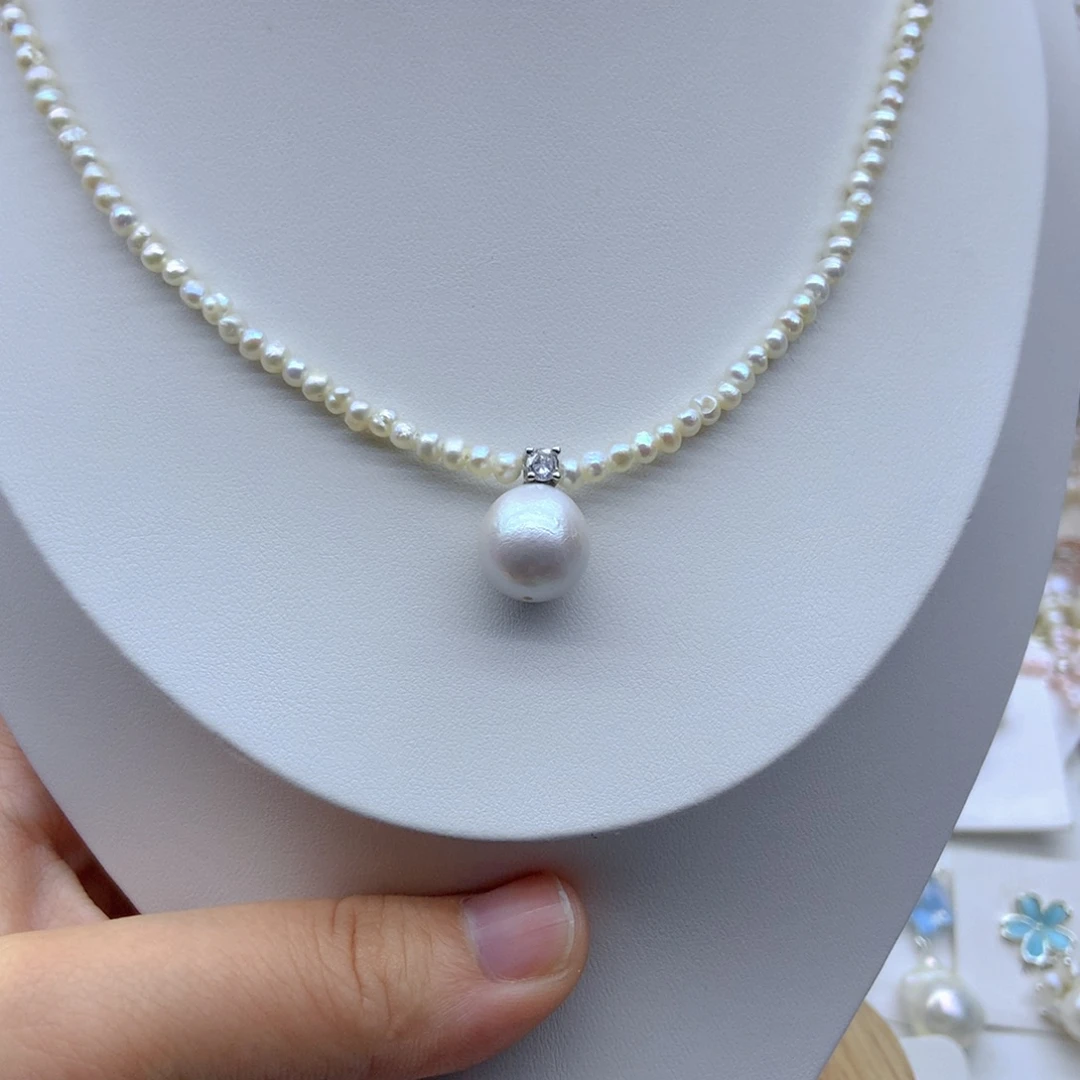 耳饰未镶嵌淡水珍珠