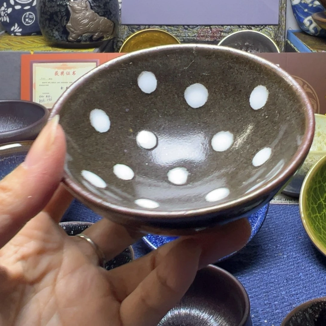 建阳建盏 喝茶盏
